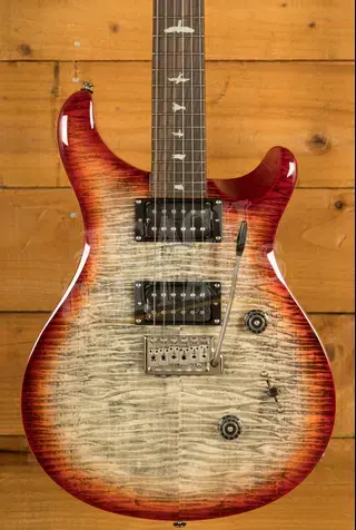 PRS SE Custom | Custom 24 - Charcoal Cherry Burst