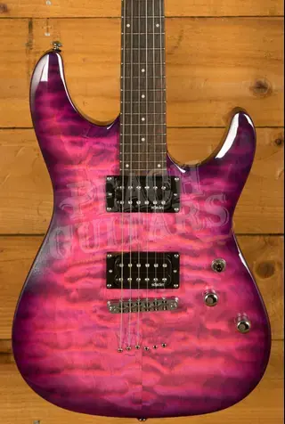 Schecter C-6 Plus | Electric Magenta