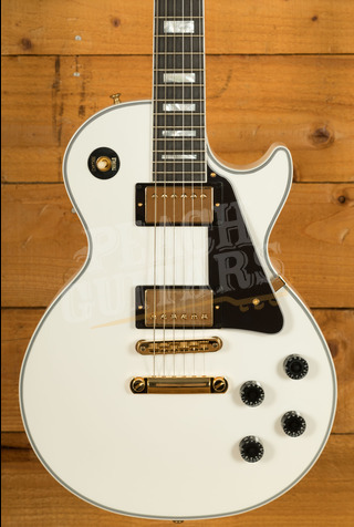 Gibson Custom Les Paul Custom w/Ebony Fingerboard Gloss | Alpine White