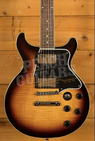 Epiphone Les Paul Special Double Cut Figured - Bourbon Burst