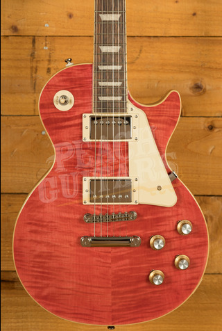 Epiphone Les Paul Standard 60s Figured | Fucshia w/Gigbag