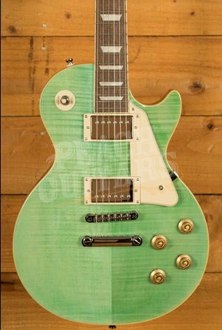 Epiphone Inspired by Gibson Les Paul Standard 50s Figured | Seafoam Green w/Gigbag