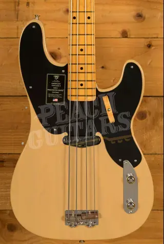 Fender 75th Anniversary American Vintage II 1951 Precision Bass - Maple - Butterscotch Blonde