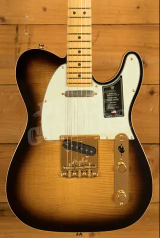 Fender 75th Anniversary American Professional II Custom Telecaster - Maple - 2-Colour Sunburst