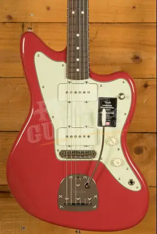 Fender American Professional Classic Jazzmaster - Rosewood - Faded Dakota Red