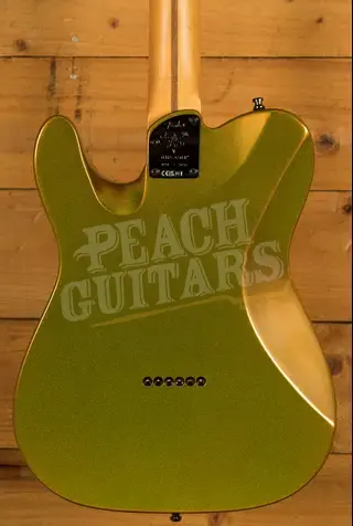 Fender 75th Anniversary American Ultra II Telecaster - Ebony - Liquid Gold