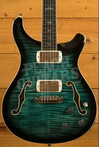 PRS SE Hollowbody II Piezo - Peacock Blue
