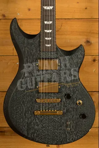 Tom Anderson Wolfhound | Satin Black with White Dog Hair *Used*