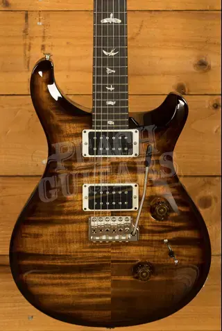 PRS Custom 24 Black Goldburst Pattern Thin - DMO Pickups