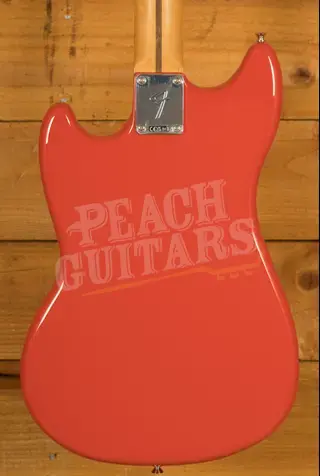 Fender Player II Mustang Bass PJ - Rosewood - Coral Red
