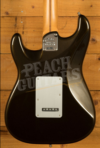 Fender American Ultra II Stratocaster HSS Ebony Texas Tea