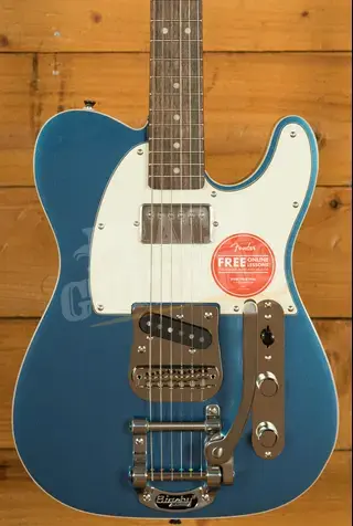 Squier Classic Vibe Custom Telecaster SH with Bigsby - Laurel - Lake Placid Blue