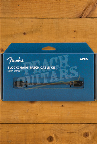 Fender Accessories | Blockchain Patch Cable Kit - Extra Small - Black