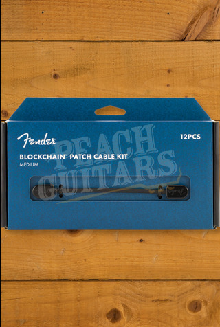 Fender Accessories | Blockchain Patch Cable Kit - Medium - Black