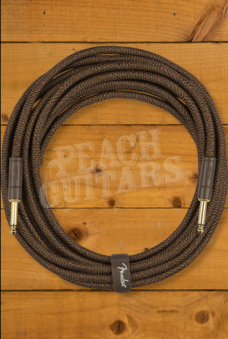 Fender Accessories | Paramount 18.6' Acoustic Instrument Cable - Brown