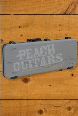 Fender Deluxe Moulded Hard Case - Stratocaster/Telecaster - Silver