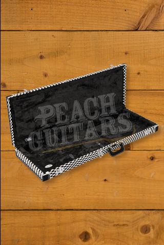 Fender Classic Series Stratocaster/Telecaster Wood Hard Case - Wavy Checkerboard