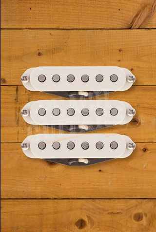 Lollar Special Blonde Stratocaster Pickups - Set Of Three - Flat-Pole - Parchment Cover

