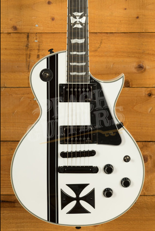 ESP LTD James Hetfield Iron Cross - Snow White