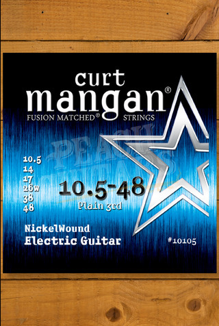 Curt Mangan Nickel Wound Electric Guitar Strings | 10.5-48