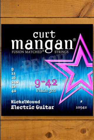Curt Mangan Nickel Wound Electric Guitar Strings | 9-42