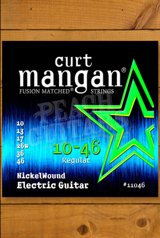 Curt Mangan Nickel Wound Electric Guitar Strings | 10-46