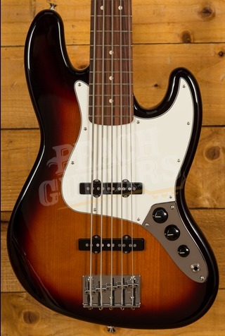 Fender Player Jazz Bass V | 5-String - Pau Ferro - 3-Colour Sunburst