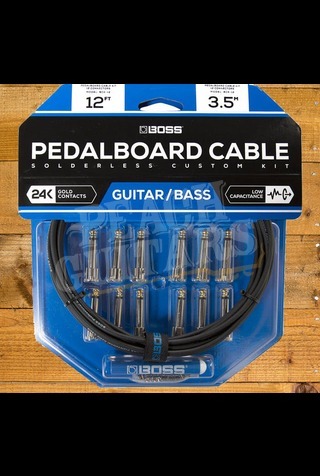 Boss Pedalboard Cable Kit 12ft 12 Connectors