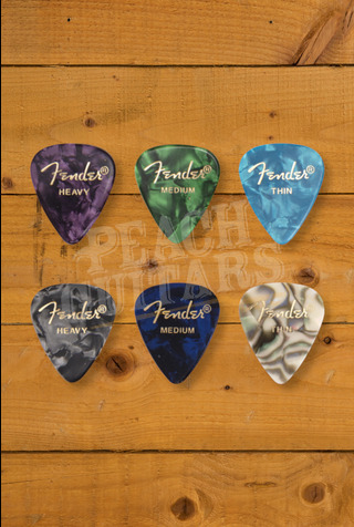 Fender 351 Premium Picks | Various Gauges - 24-Pack