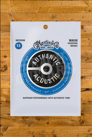 Martin Authentic Acoustic - SP - Phosphor Bronze Medium 13-56