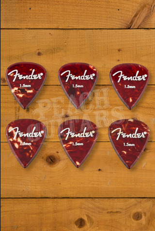 Fender Aero Acrylic Picks - Pack Of Six - 1.5mm