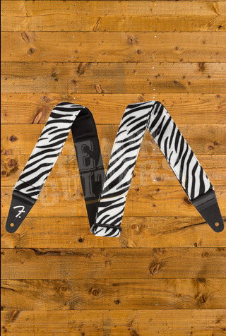 Fender Accessories | 2" Wild Animal Print Strap - Zebra