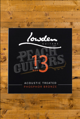 Lowden Guitar Strings | Medium 13-56 - Acoustic Treated Phosphor Bronze