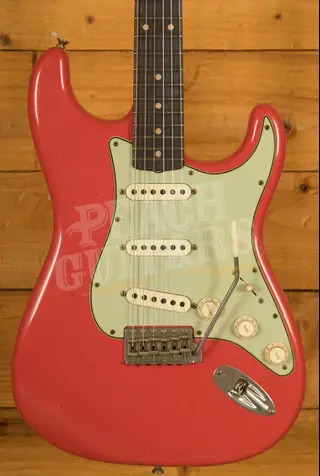 Fender Custom Shop 60 Strat - Journeyman Relic Fiesta Red