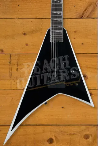 Jackson Pro Plus Series Signature Christian Andreu Rhoads RR24 EVTN - Ebony - Black w/White Bevels