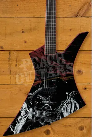 Jackson X Series Kelly KE HT - Amaranth - Diablo IV 