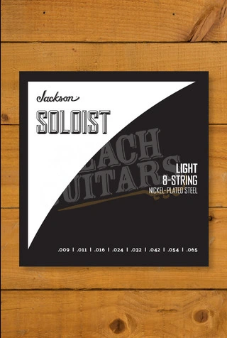 Jackson Soloist 8-String Electric Guitar Strings - Light .009-.065
