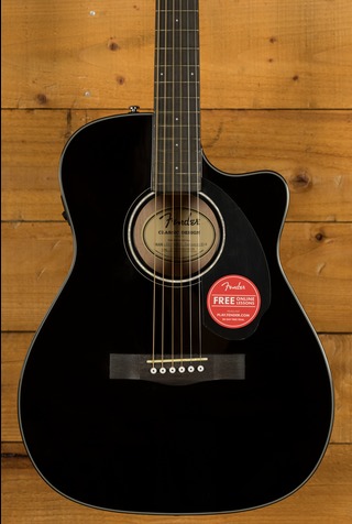 Fender CC-60SCE Concert | Black