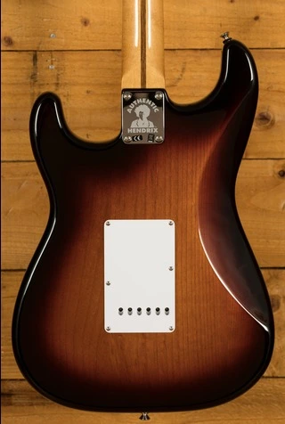 Fender Jimi Hendrix Stratocaster - Maple - 3-Colour Sunburst