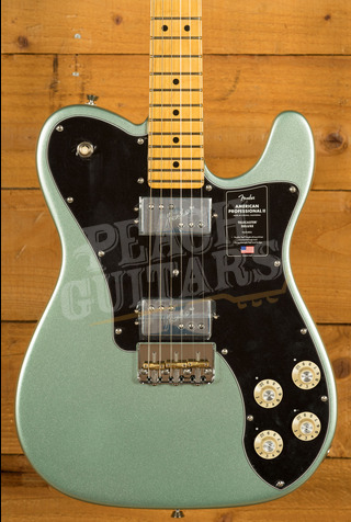 Fender American Professional II Telecaster Deluxe | Maple - Mystic Surf Green