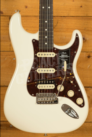 Fender American Professional II Stratocaster HSS | Rosewood - Olympic White