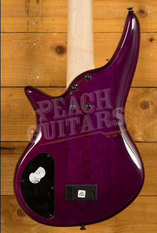 Jackson JS Series Spectra Bass JS3QV | 5-String - Laurel - Purple Phaze