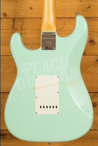 Fender Custom Shop Limited '64 Strat Journeyman/CC Hardware Faded Aged Surf Green