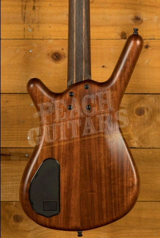 Warwick Pro Series Streamette Special Amber Transparent Satin - Wenge