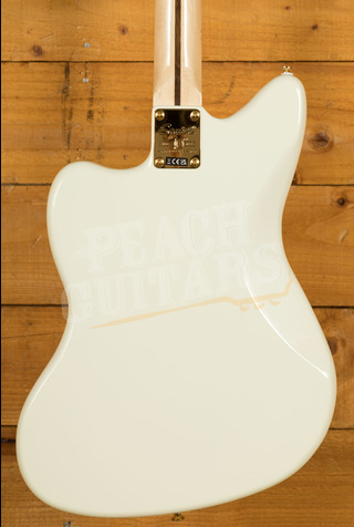 Squier 40th Anniversary Jazzmaster - Gold Edition | Laurel - Olympic White