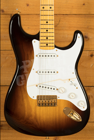 Fender Custom Shop Limited Edition 1954 Hardtail Stratocaster DLX Closet Classic | Wide-Fade 2-Colour Sunburst