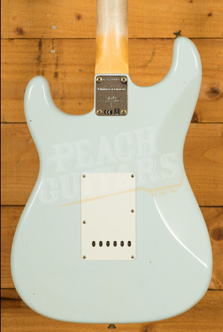 Fender Custom Shop Limited 60 Strat | Journeyman Relic Super Faded Aged Sonic Blue