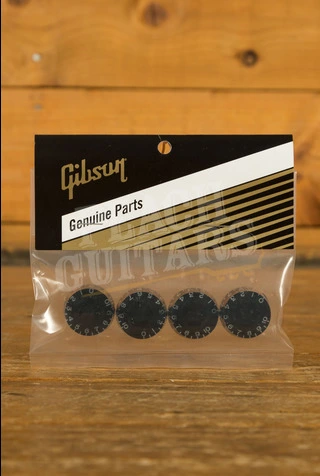 Gibson Speed Knobs - 4-Pack - Black