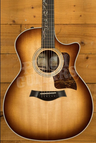 Taylor 400 Series | 414ce-R LTD - Lily/Vine Inlay - Shaded Edgeburst