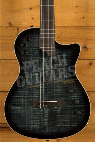 Cordoba Stage Chambered Solid-Top Cutaway Nylon Guitar - Black Burst